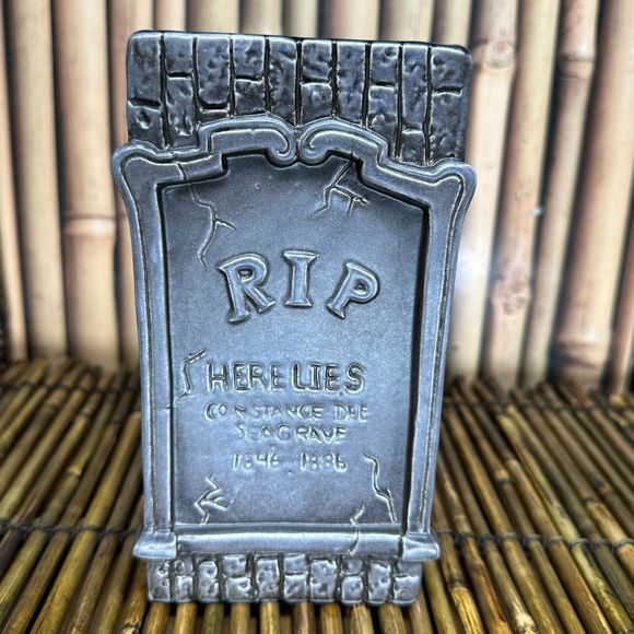 The Dark Manor Opening Weekend Munktiki Tiki Mug + Swizzle #46/100 Tombstone - Picture 4 of 8